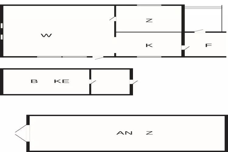 6 Personen vakantie huis in LEKSVIK - Plattegrond