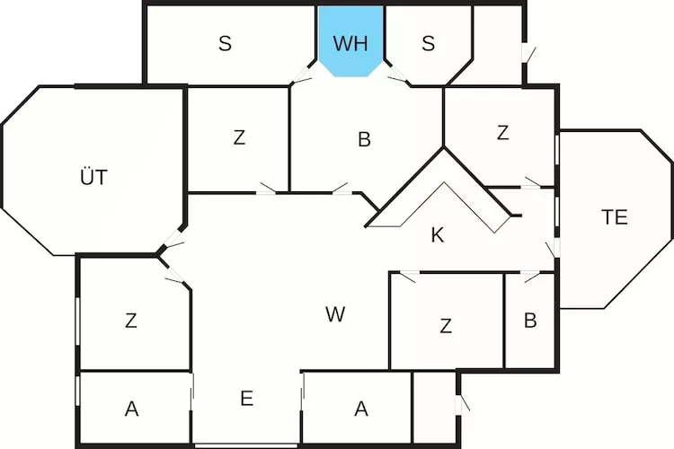 4 sterren vakantie huis in FRIEDRICHKOOG - Plattegrond