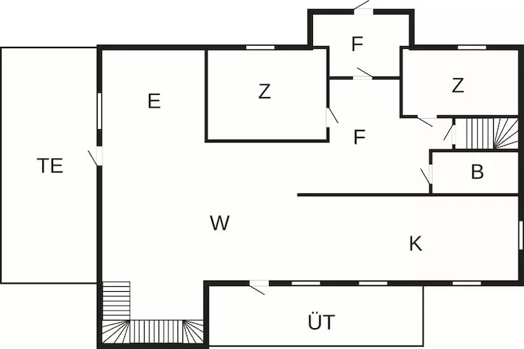 7 Personen vakantie huis in Grovfjord - Plattegrond