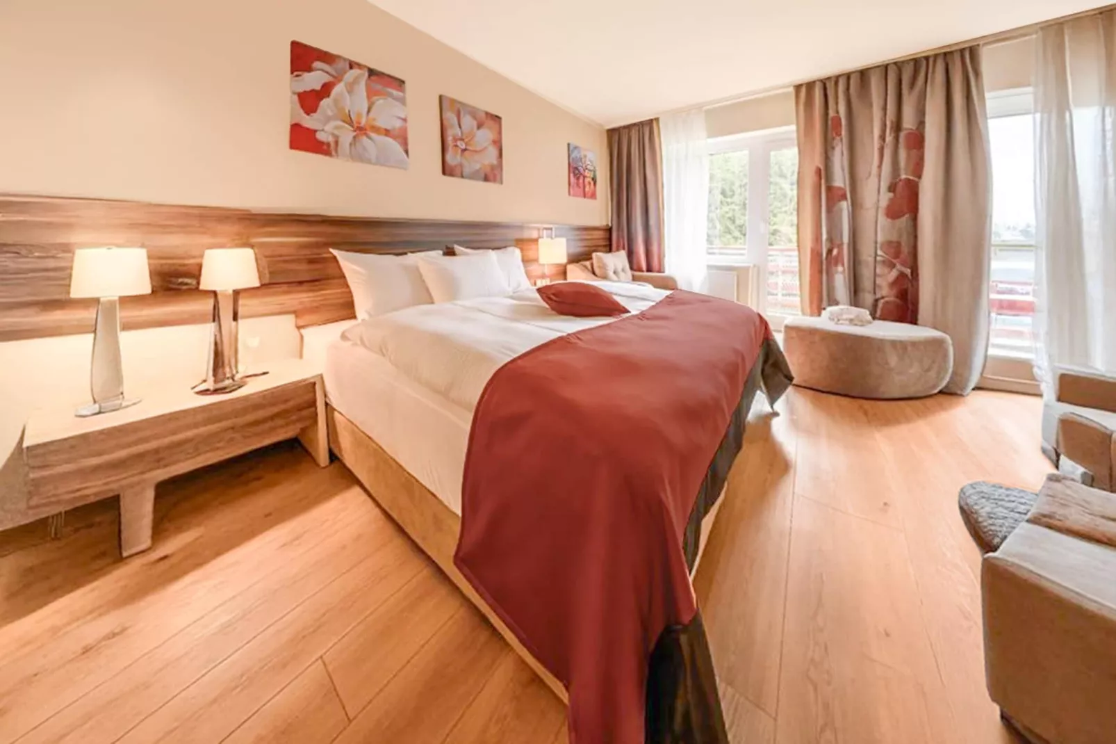 Schwarzbachtal  - Double Room Forest View with Balcony