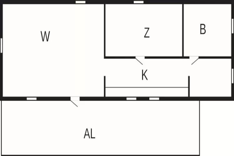 4 Personen vakantie huis in Djurhamn - Plattegrond