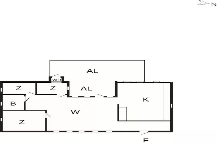 6 Personen vakantie huis in HUNNEBOSTRAND - Plattegrond