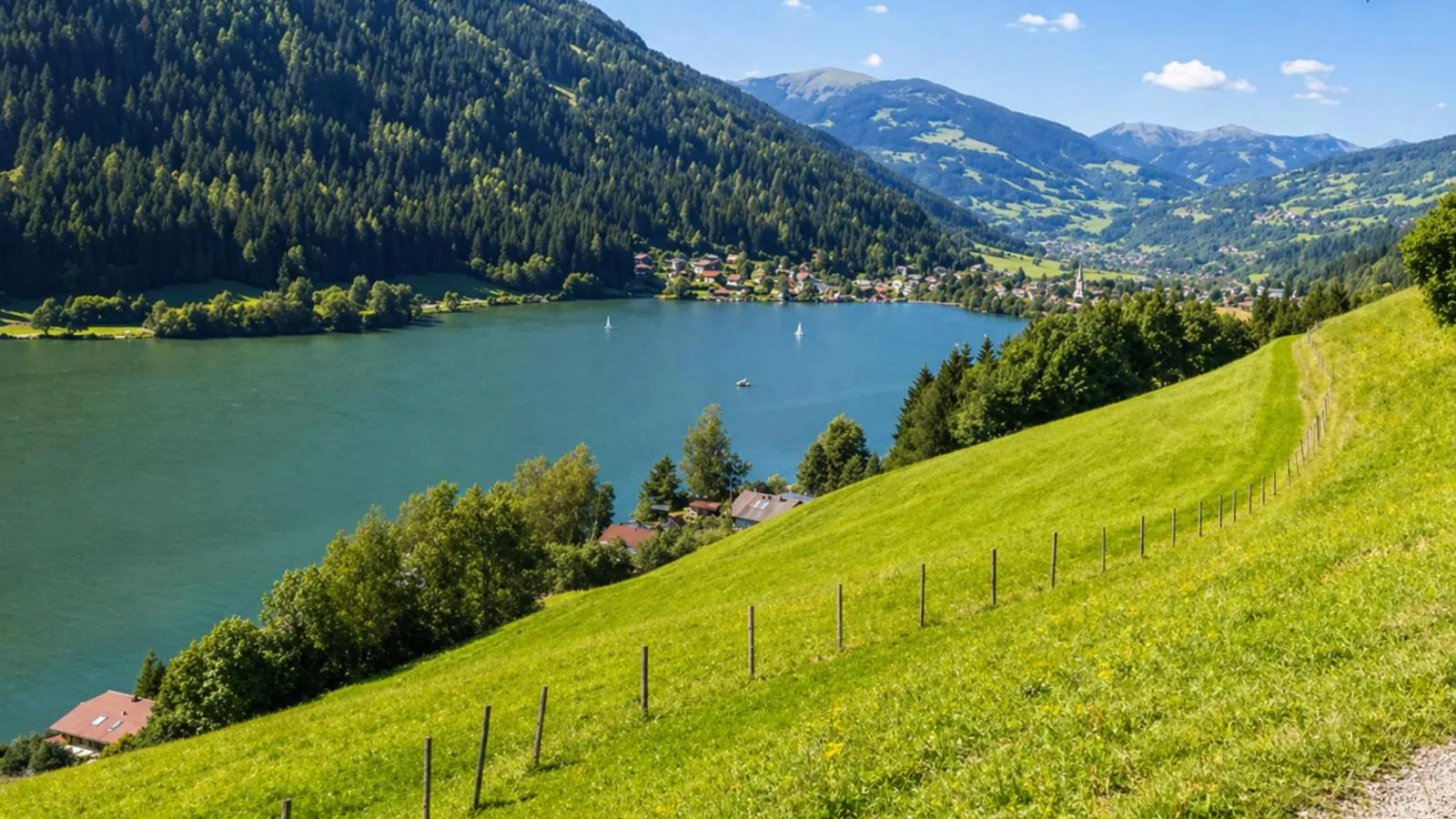 Gerlitzen Seealm - Gebieden zomer 5km