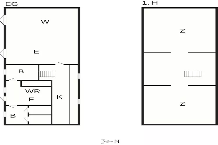 8 Personen vakantie huis in Ribe - Plattegrond