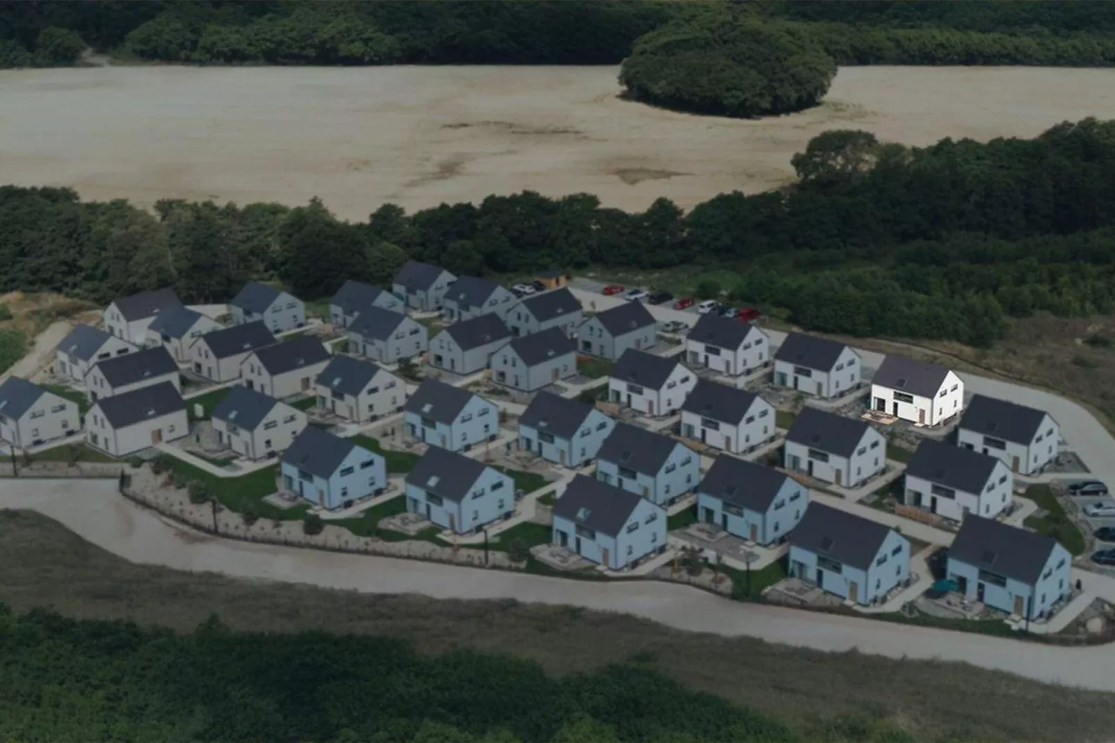 Exclusief vakantiehuis in Sagard - Uitzicht