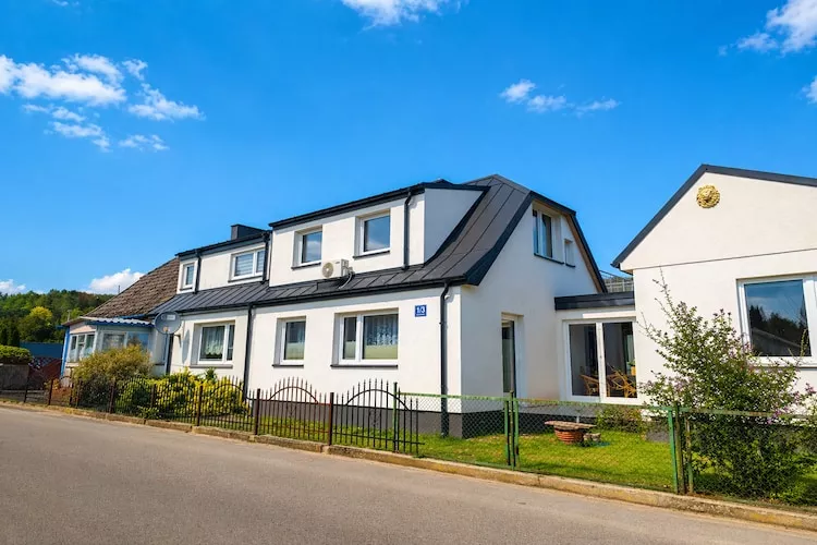 Apartament Wisełka  Lew 1 parter - Buitenkant zomer