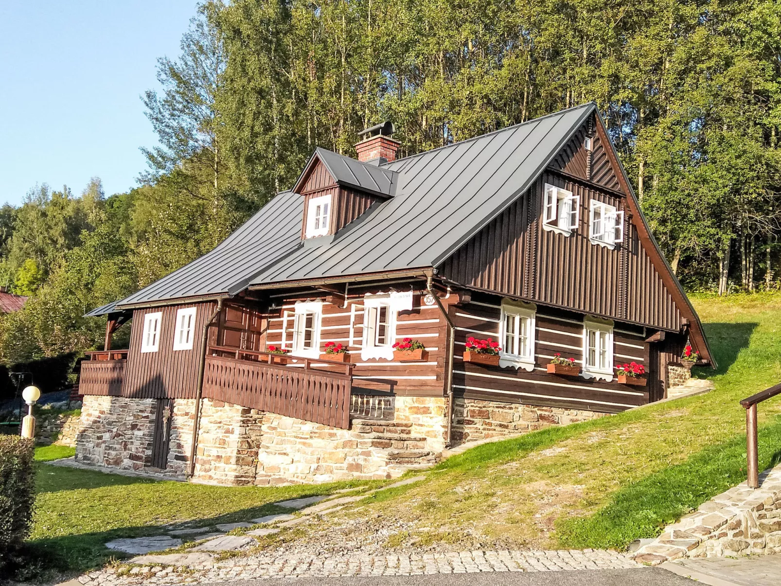 Rustic Lodge - Buiten