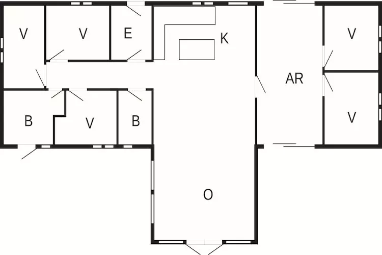 6 persoons vakantie huis in Ansager-By Traum