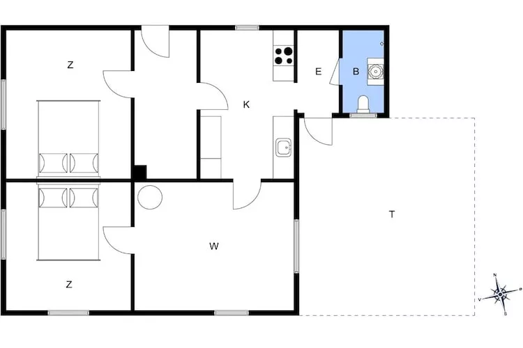 4 sterren vakantie huis in Ullerslev