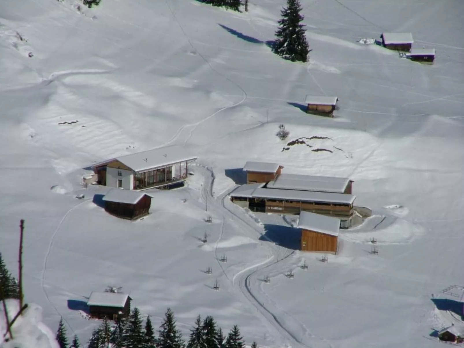 Ferien auf dem Bauernhof, (Laax Murschetg). 3.5 Zimmerwohnung