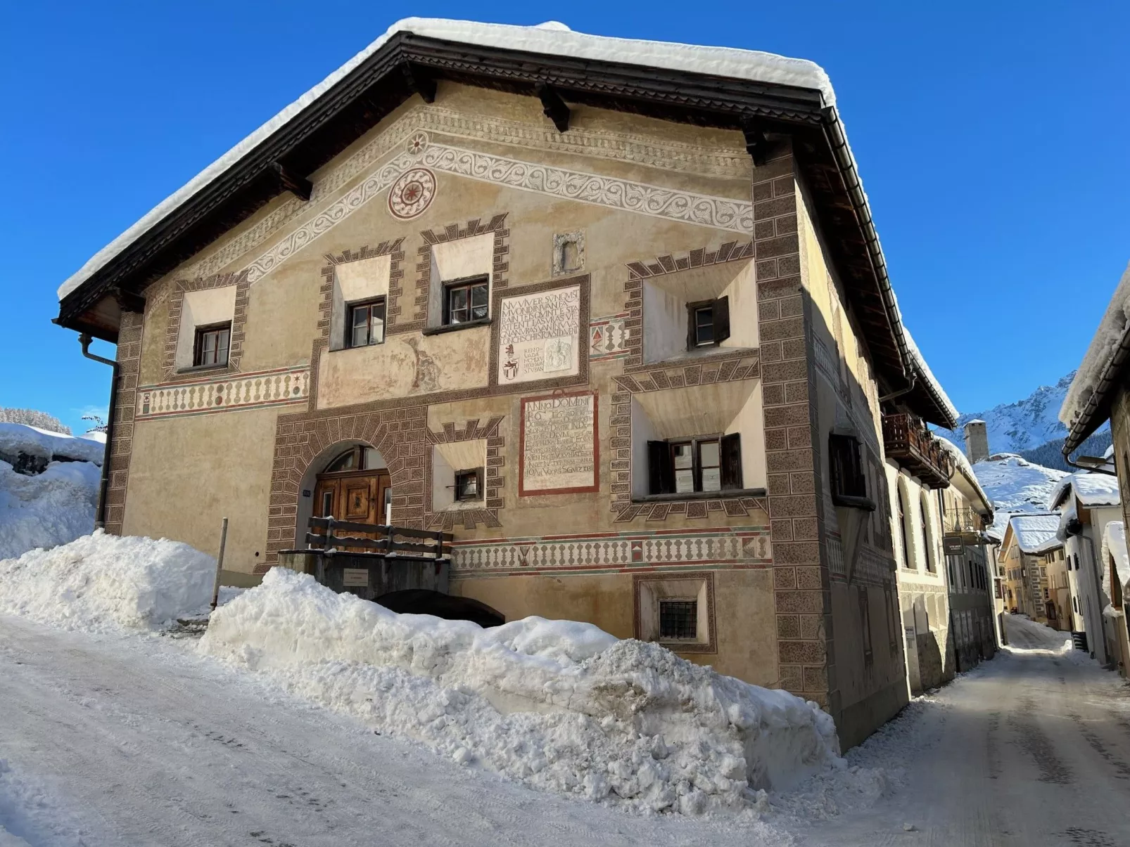 Chasa Stupan 1. Obergeschoss, (Ardez).