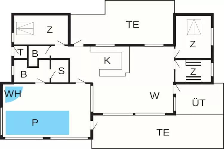 10 persoons vakantie huis in Hjørring-By Traum - Plattegrond