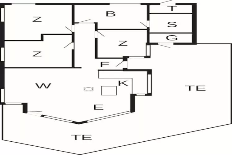J91 SW - Plattegrond