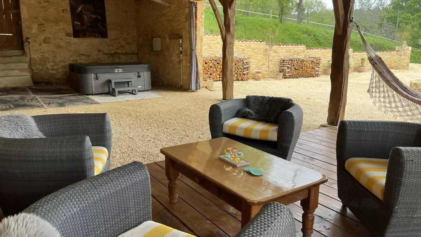Le Mas dAmour - Terrasbalkon