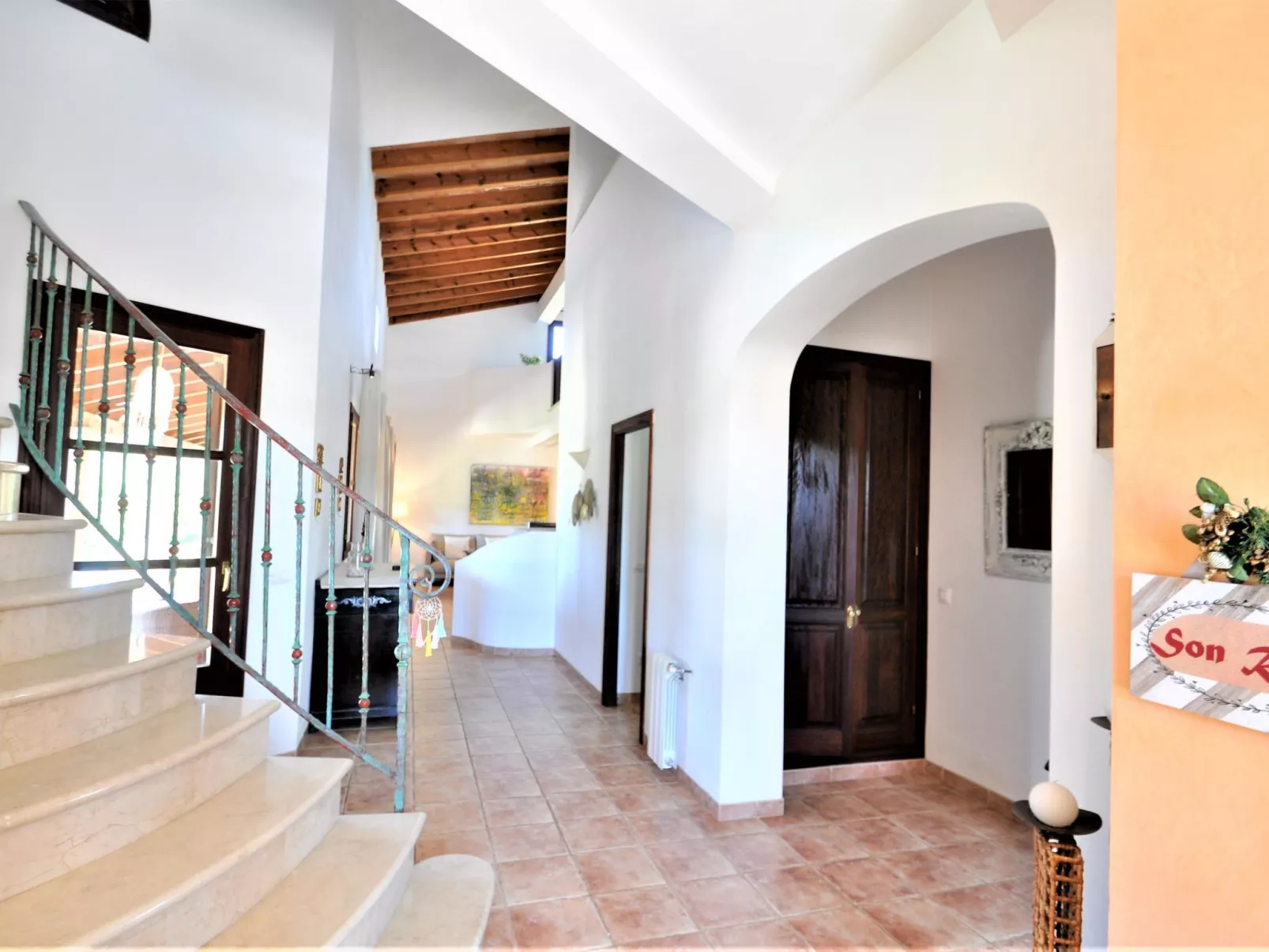 Villa SON RUBI en Selva (Serra de Tramuntana) con barbacoa y piscina privada- V - Buiten