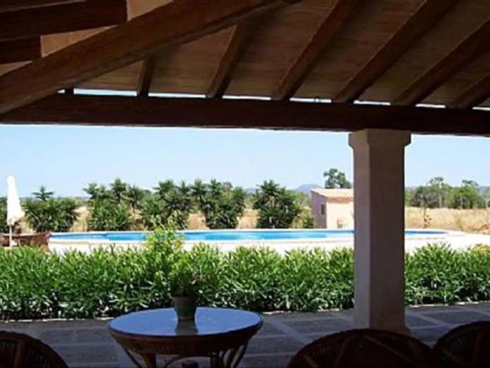Finca NA PONT- Finca rústica con gran piscina en Campos, Mallorca. Ideal famili - Buiten