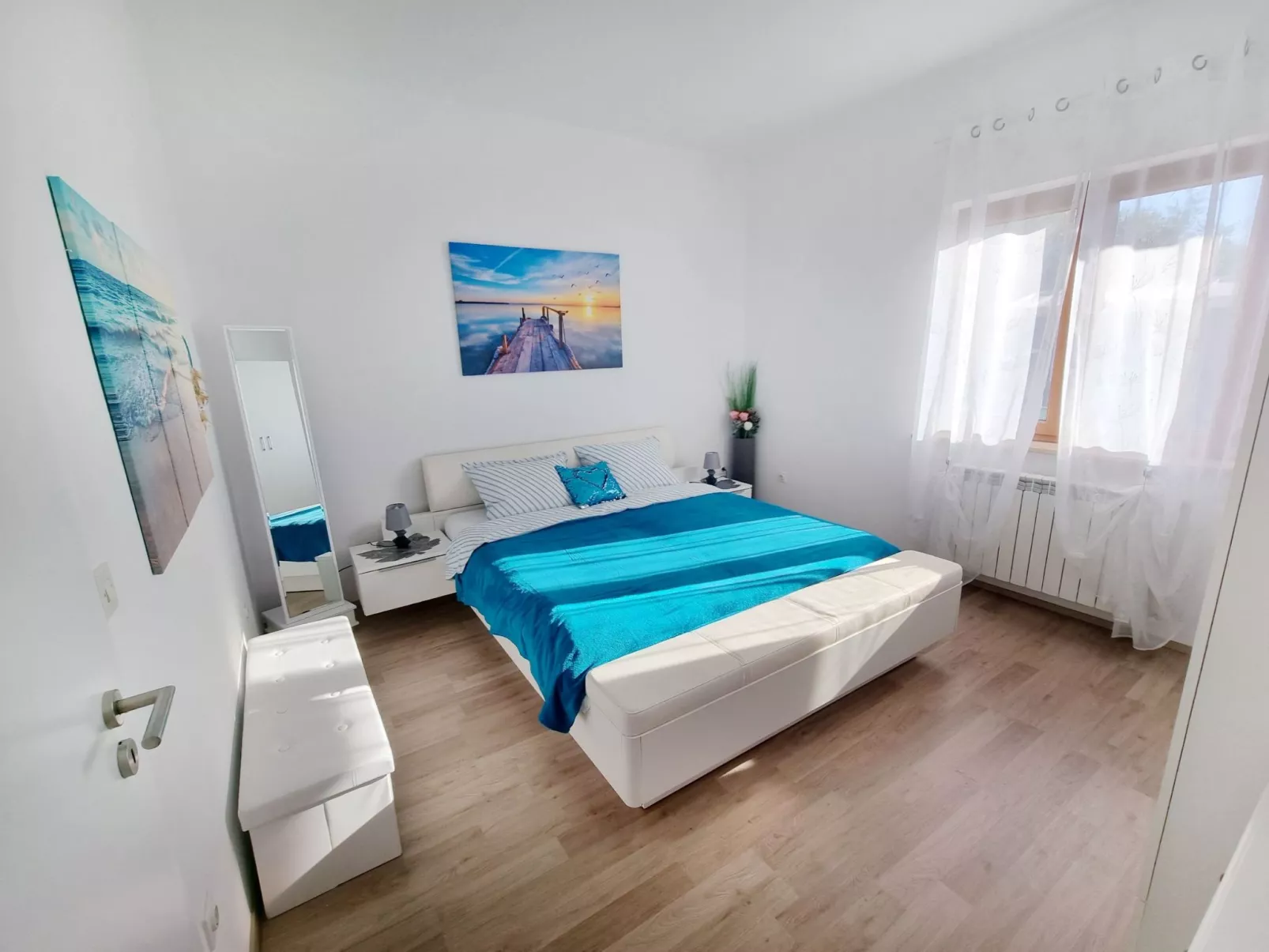 Renovierte Wohnung in Zambratija mit Großem Garten