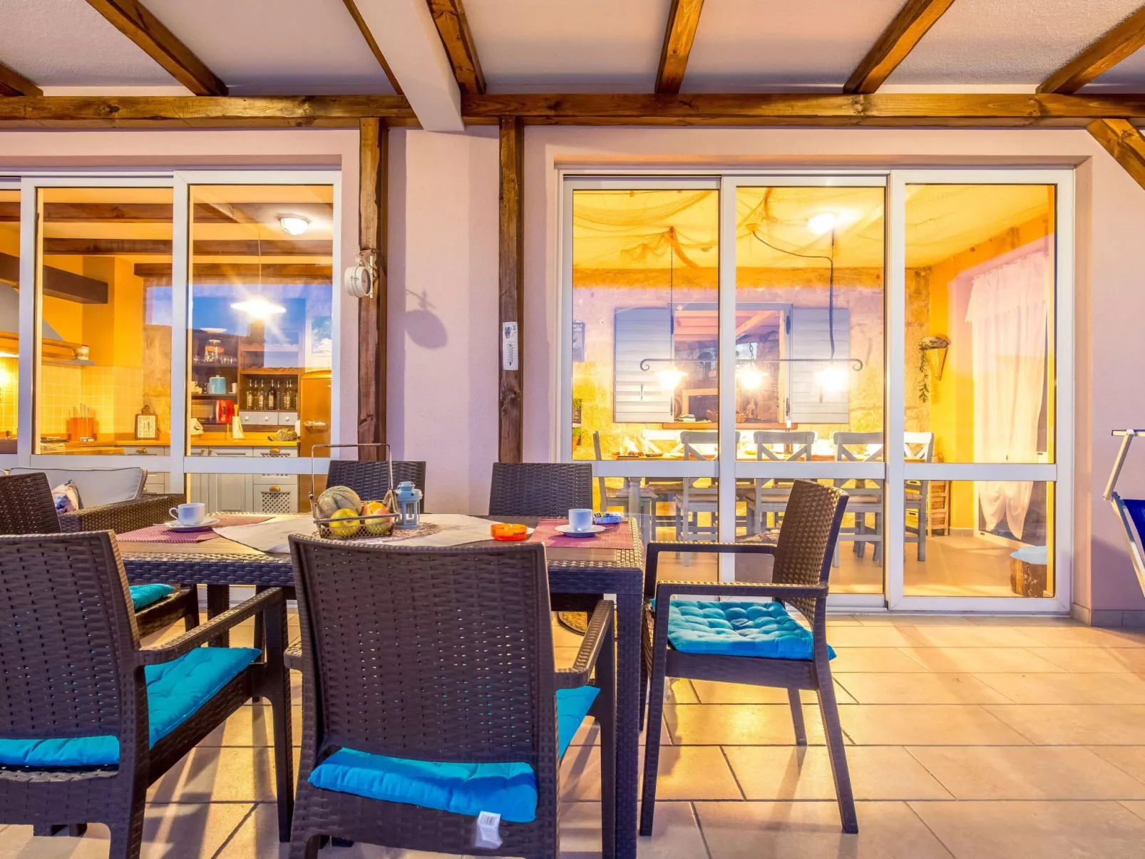 Meerblick Ferienvilla Haus Lucija mit Pool