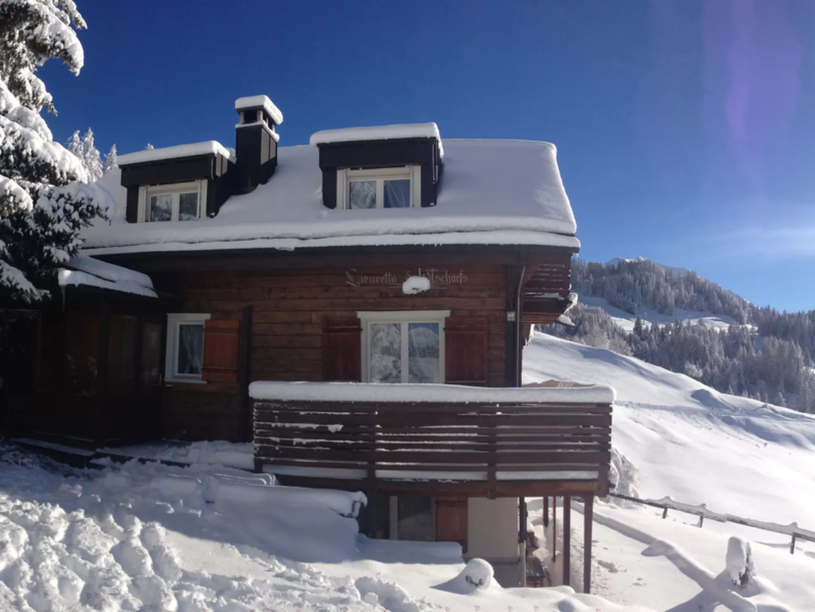 Chalet Lieuretta da Tscharfs, (Feldis).