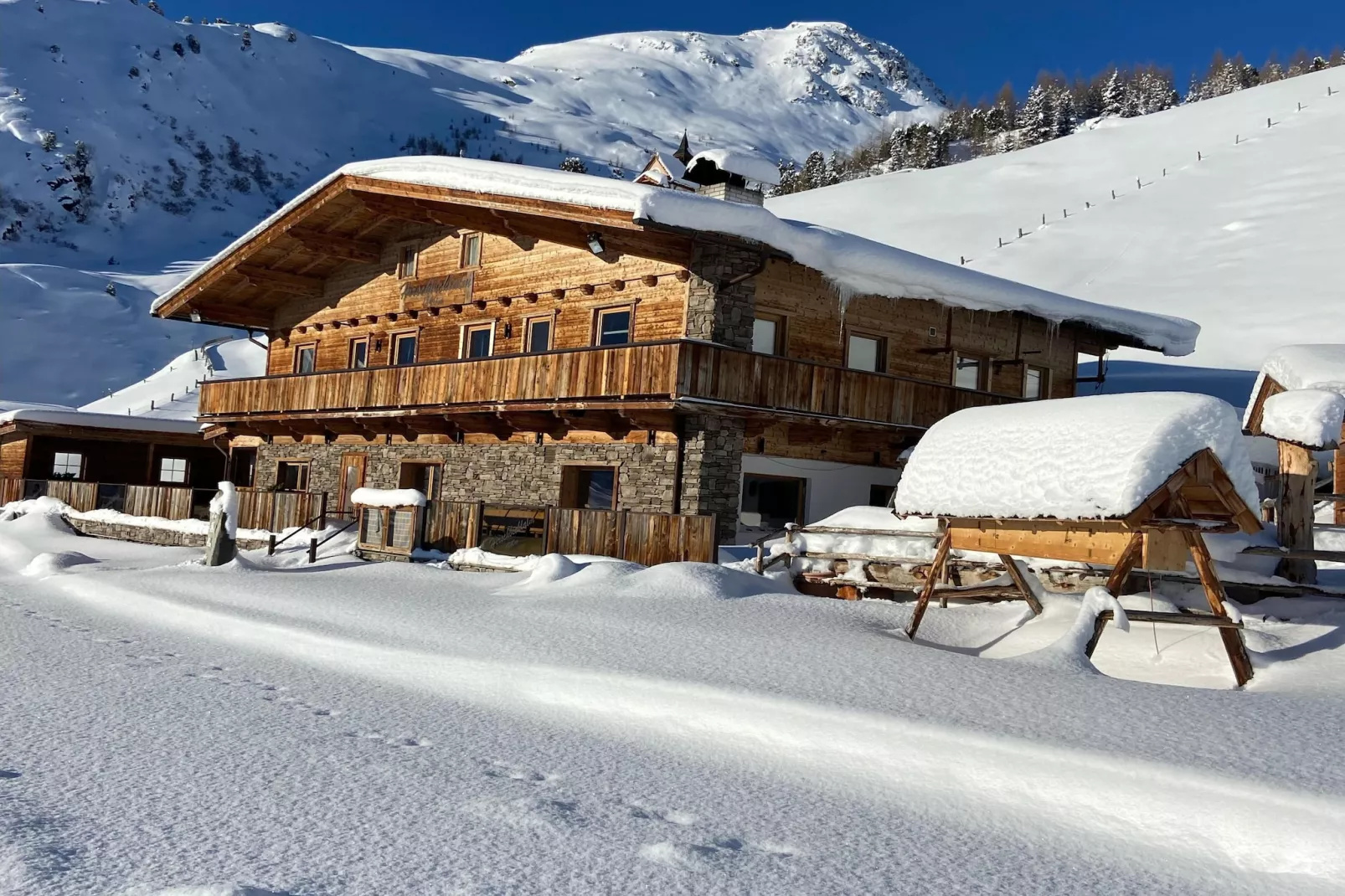 Hirschbichlalm - 8 Personen - Exterieur winter