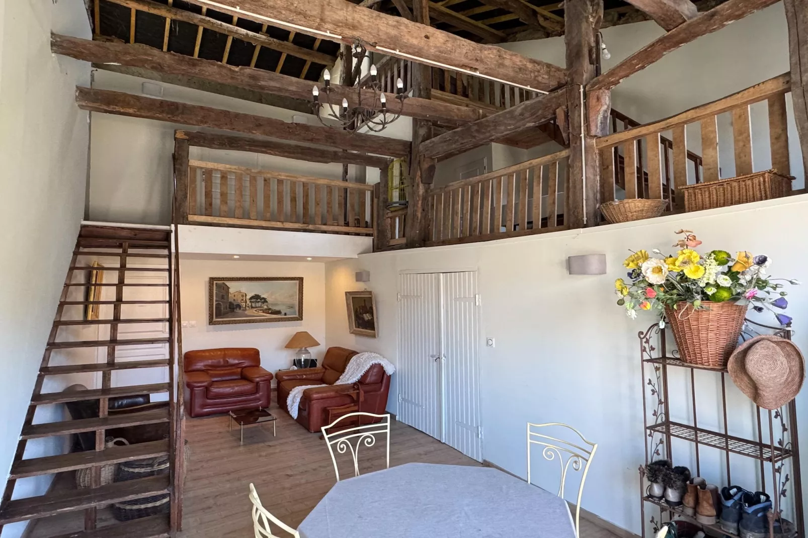 Maison de charme - Woonkamer