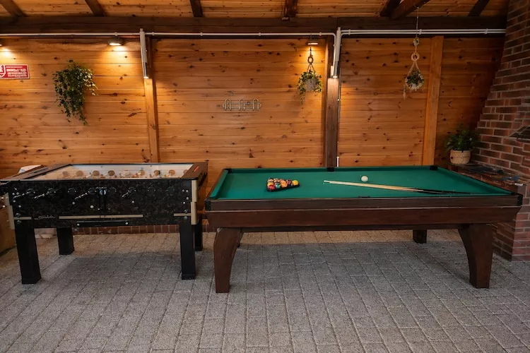 Domek skandynawski z basenem i jacuzzi w Międzywodziu - Recreatieruimte
