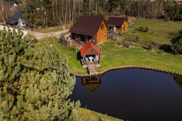 Domek wakacyjny VIP dla max 10 osób w Bałachach - Buitenkant zomer