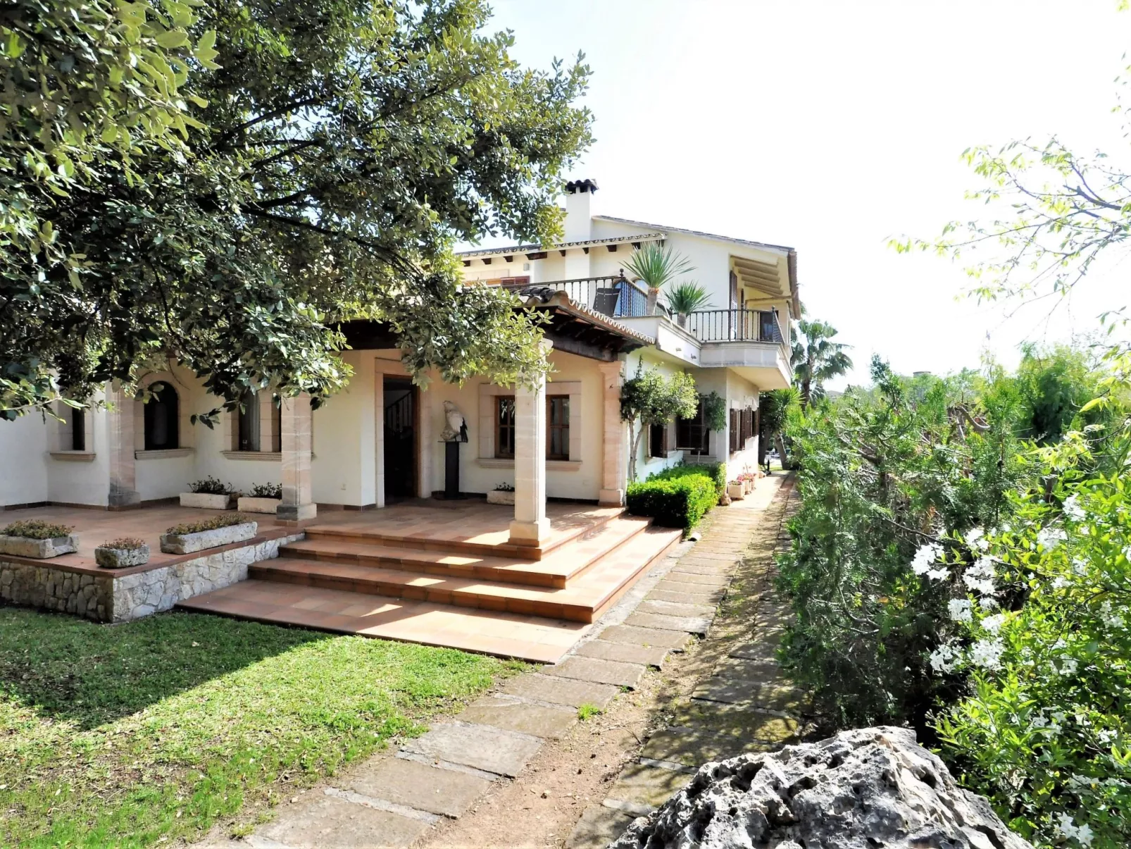 Finca CAN GUAL en Inca para 8 personas con piscina privada y vistas despejadas- - Buiten