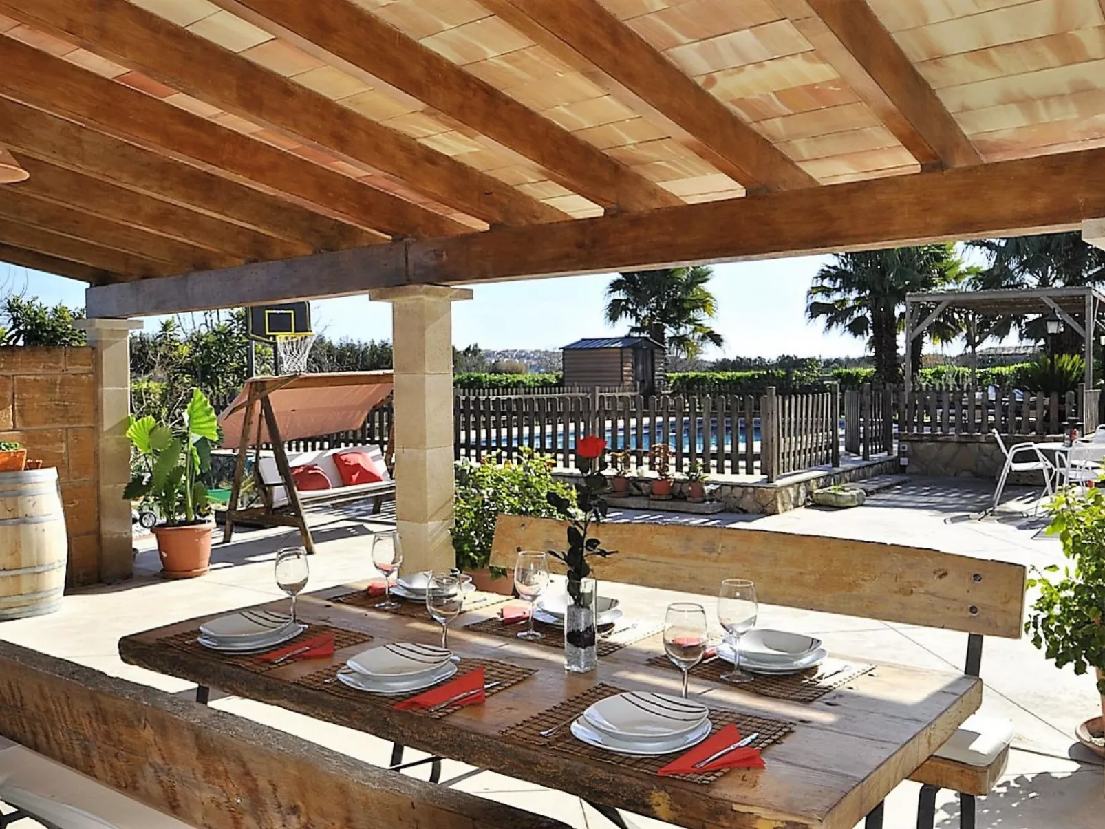 Finca SON VANRELL -Finca Rústica en Montuiri. Piscina Privada. Mallorca - WiFi - Buiten