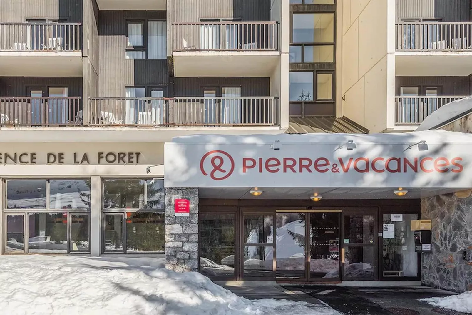La Foret Apartment 6 people - 2 bedrooms - Balcony - South-facing - Exterieur winter