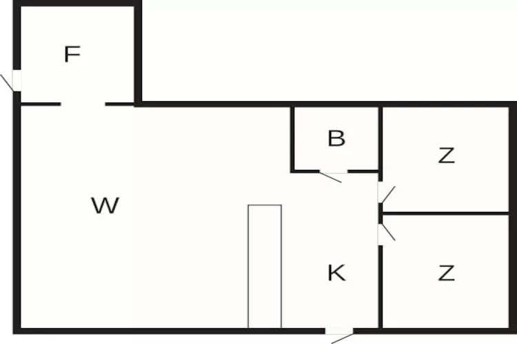 4 persoons vakantie huis in Hals-By Traum - Plattegrond