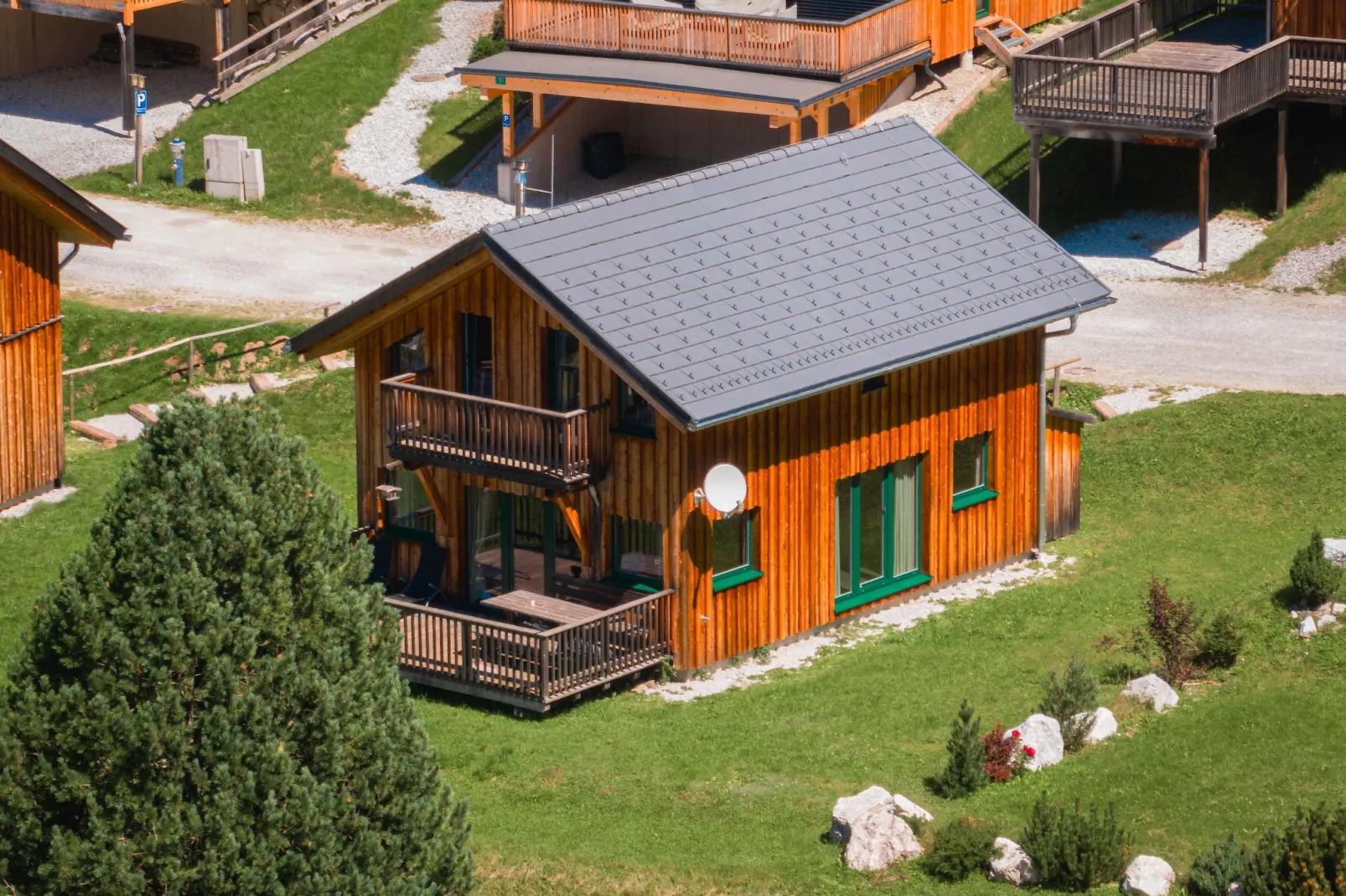 Almdorf Hohentauern 11 - Buitenkant zomer