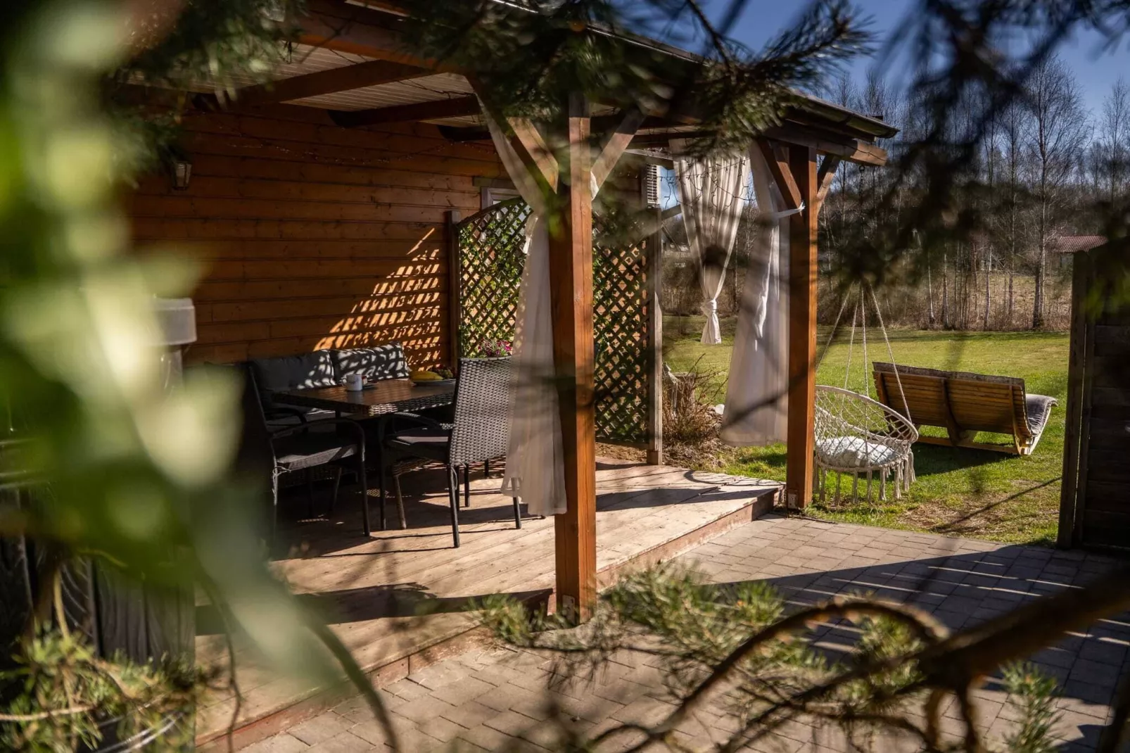 Domek wakacyjny LUX dla max 6 osób w Bałachach - Terras