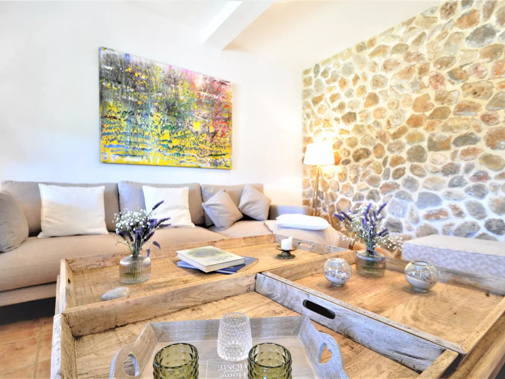 Villa SON RUBI en Selva (Serra de Tramuntana) con barbacoa y piscina privada- V - Binnen
