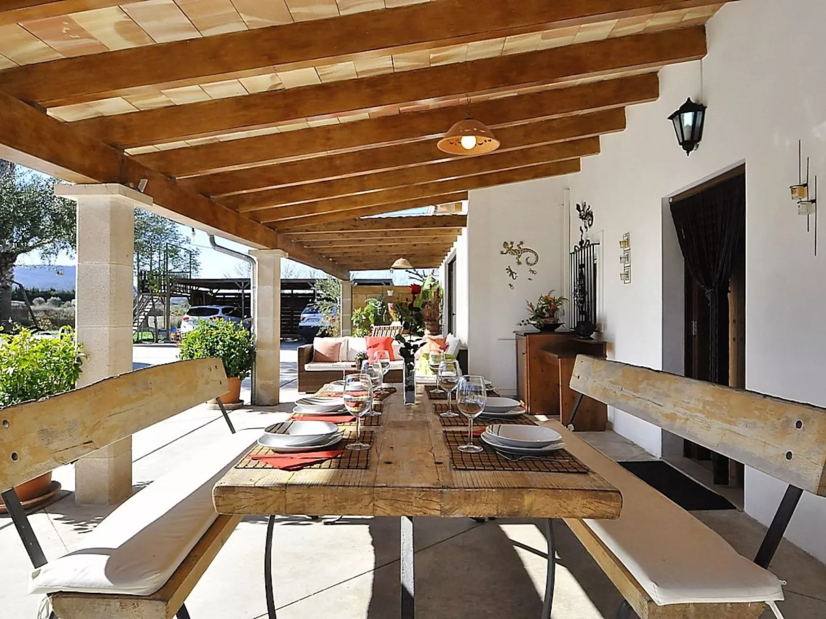 Finca SON VANRELL -Finca Rústica en Montuiri. Piscina Privada. Mallorca - WiFi - Buiten