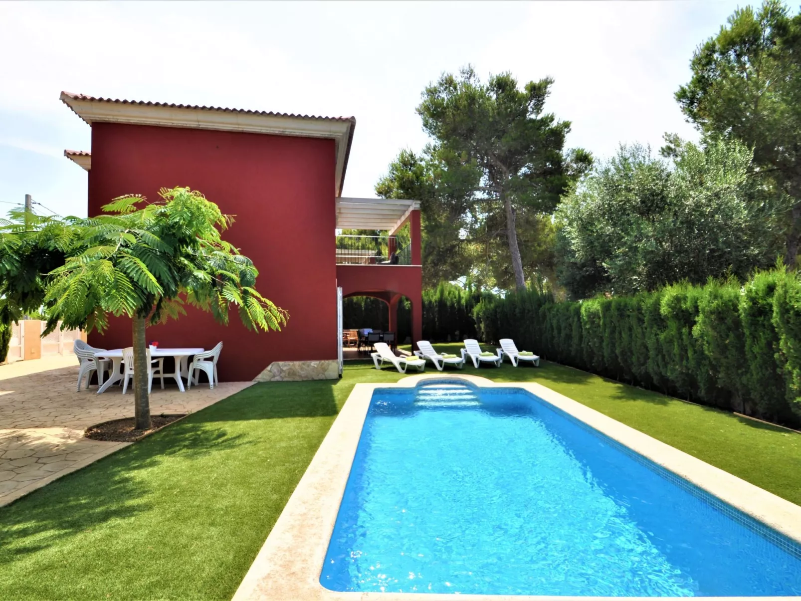 VILLA en Zona residencial tranquila con piscina privada ideal para familias - W - Buiten