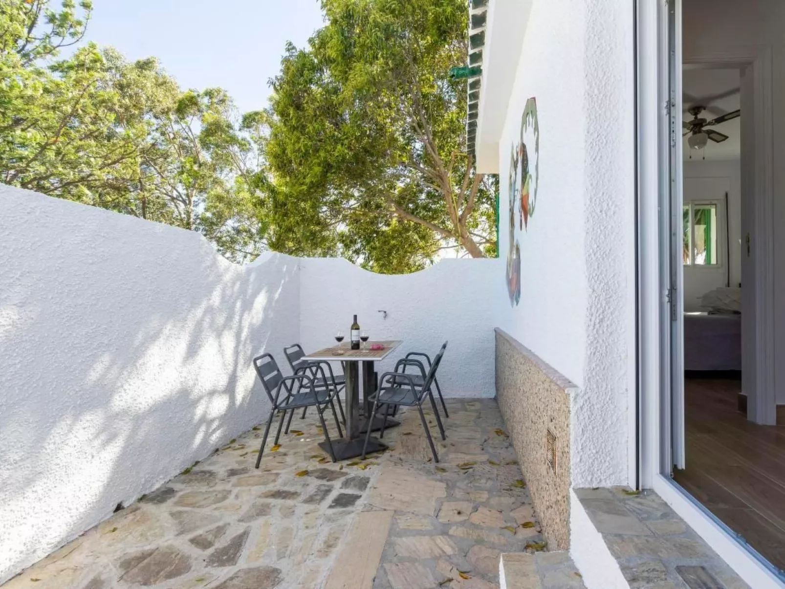 "Sevilla" mit Gemeinschaftspool in einem andalusischen "Cortijo" in Chilches - Buiten