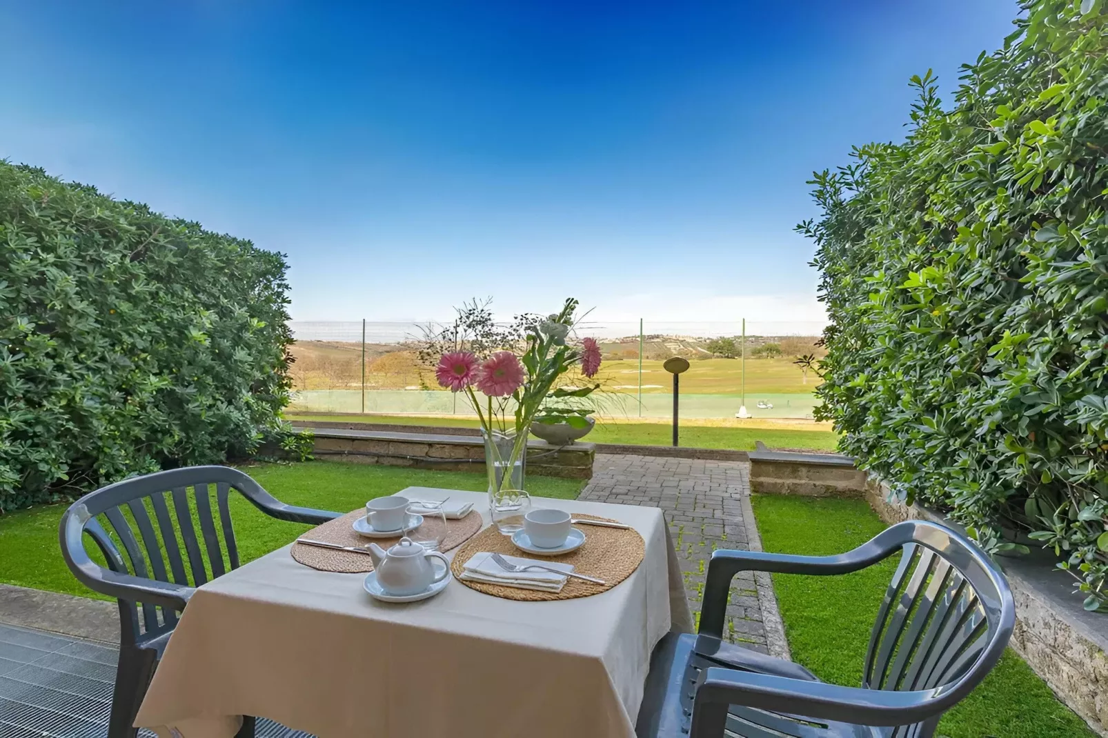 Bilocale vista Golf 120 - 2 pax - Terrasbalkon
