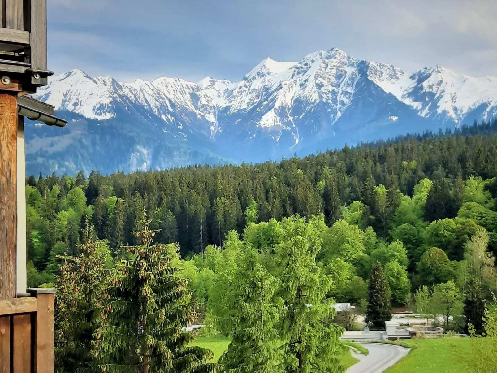 Panorama A23 / Fitzi, (Flims Dorf). Panorama A 23 / Fitzi - Buiten