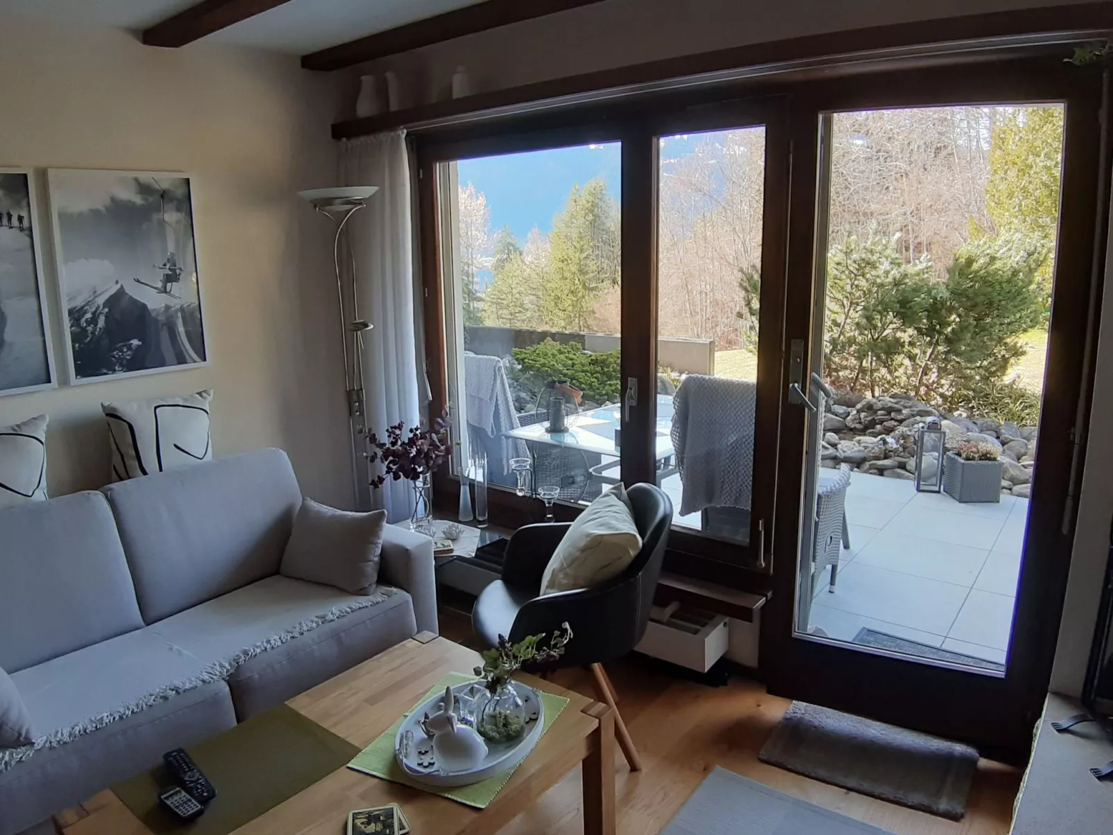 Signinablick, (Laax Dorf). 2.5 Zimmerwohnung, 50m2 für max. 4 Personen - Binnen