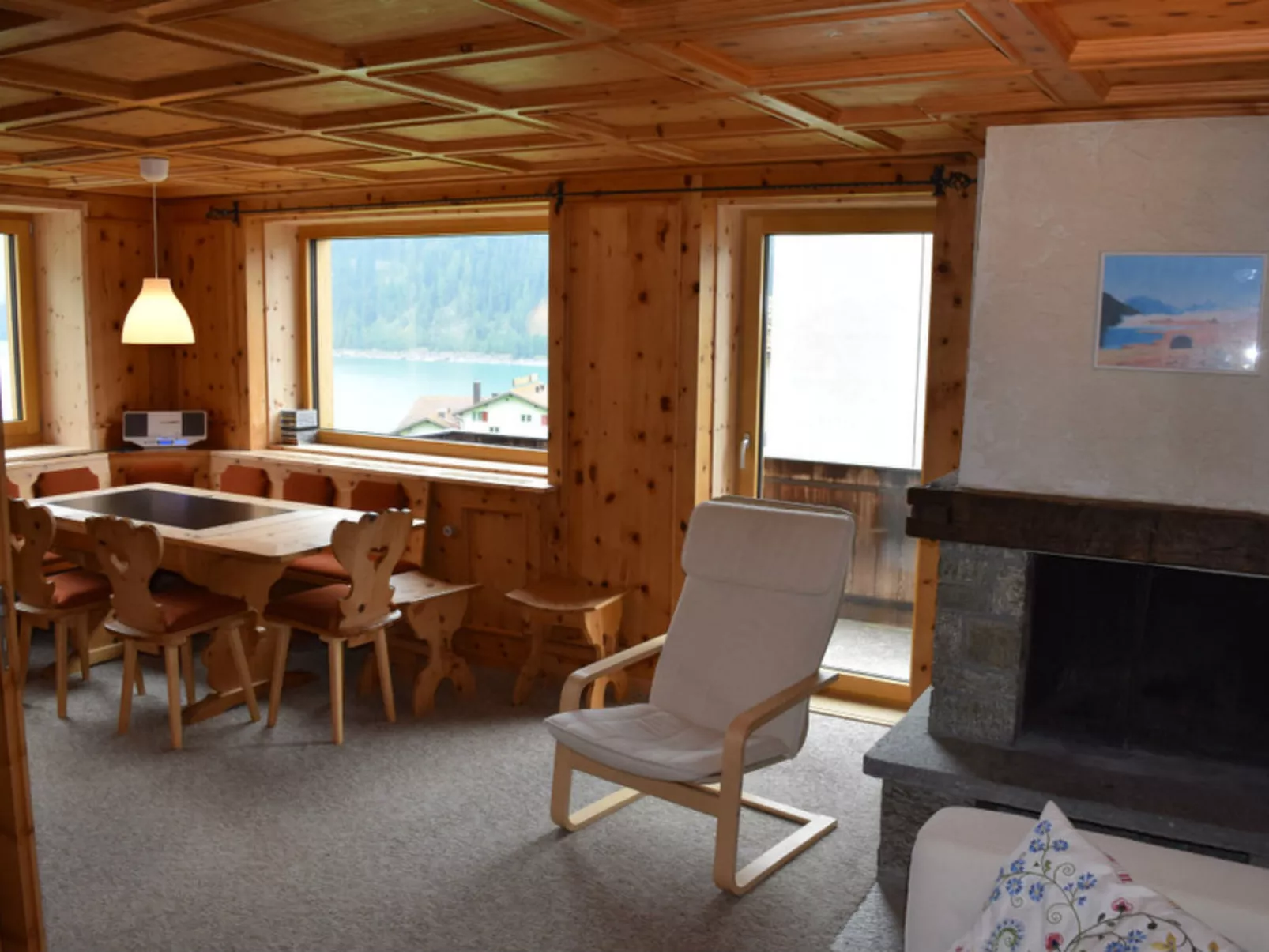 Wohnung Stücklihaus, (Sufers). - Binnen