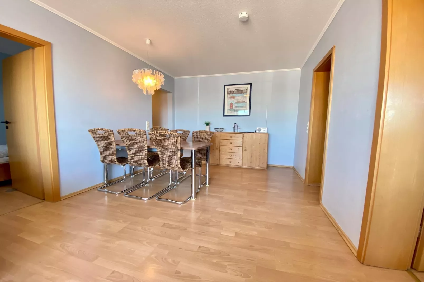 Ferienwohnung Orth B11 - Eetkamer