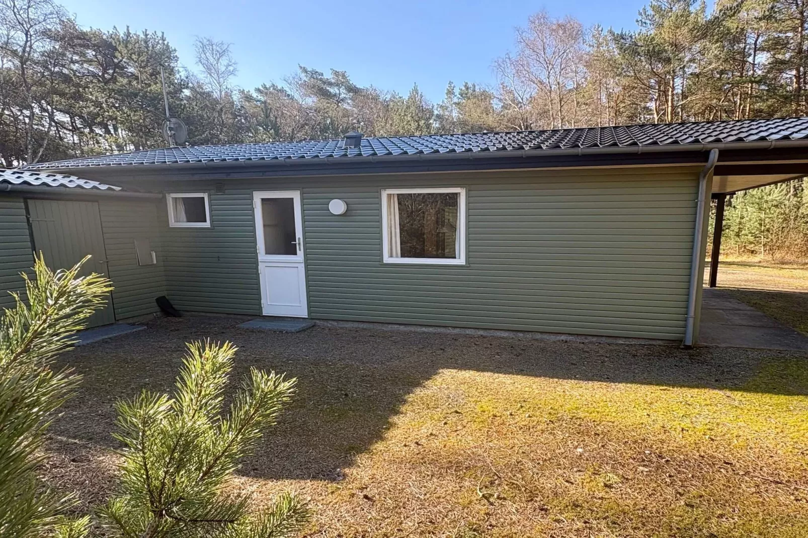 5 Personen vakantie huis in Aakirkeby - Buitenlucht