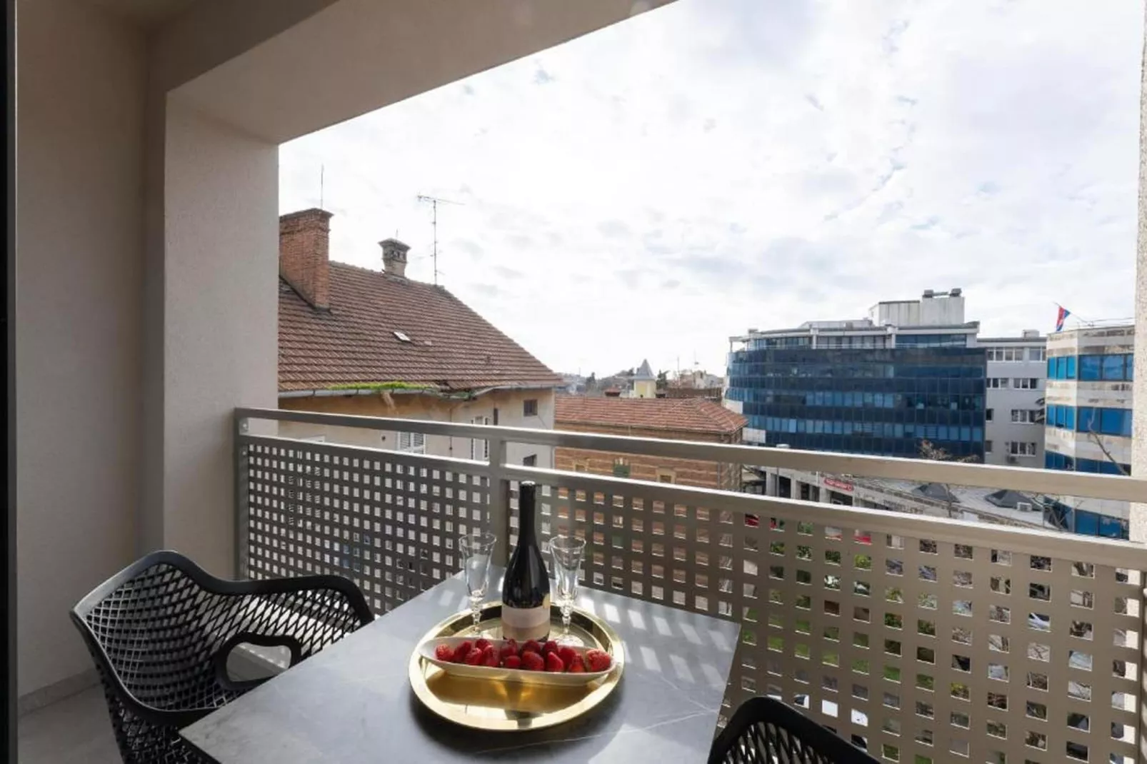 PICTAS Residence - Standard Double or Twin Room with Balcony - Terrasbalkon