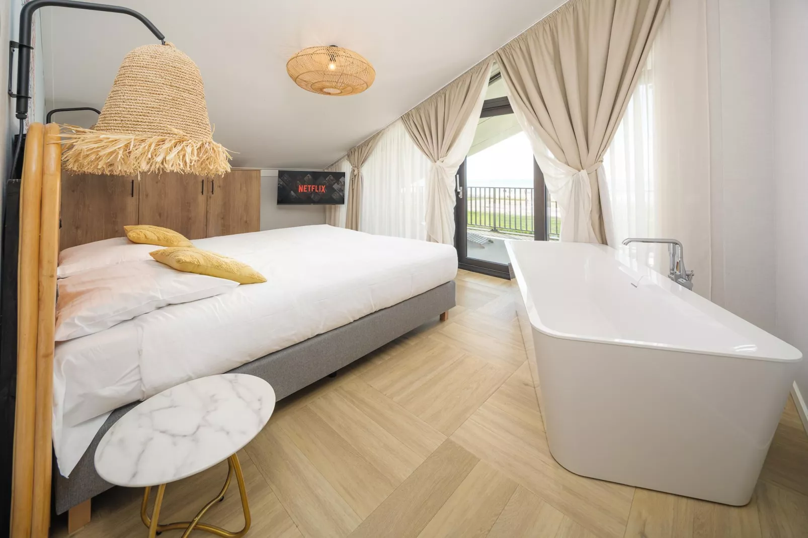 Luxury Beach Apartment | 6 Pers. - Slaapkamer