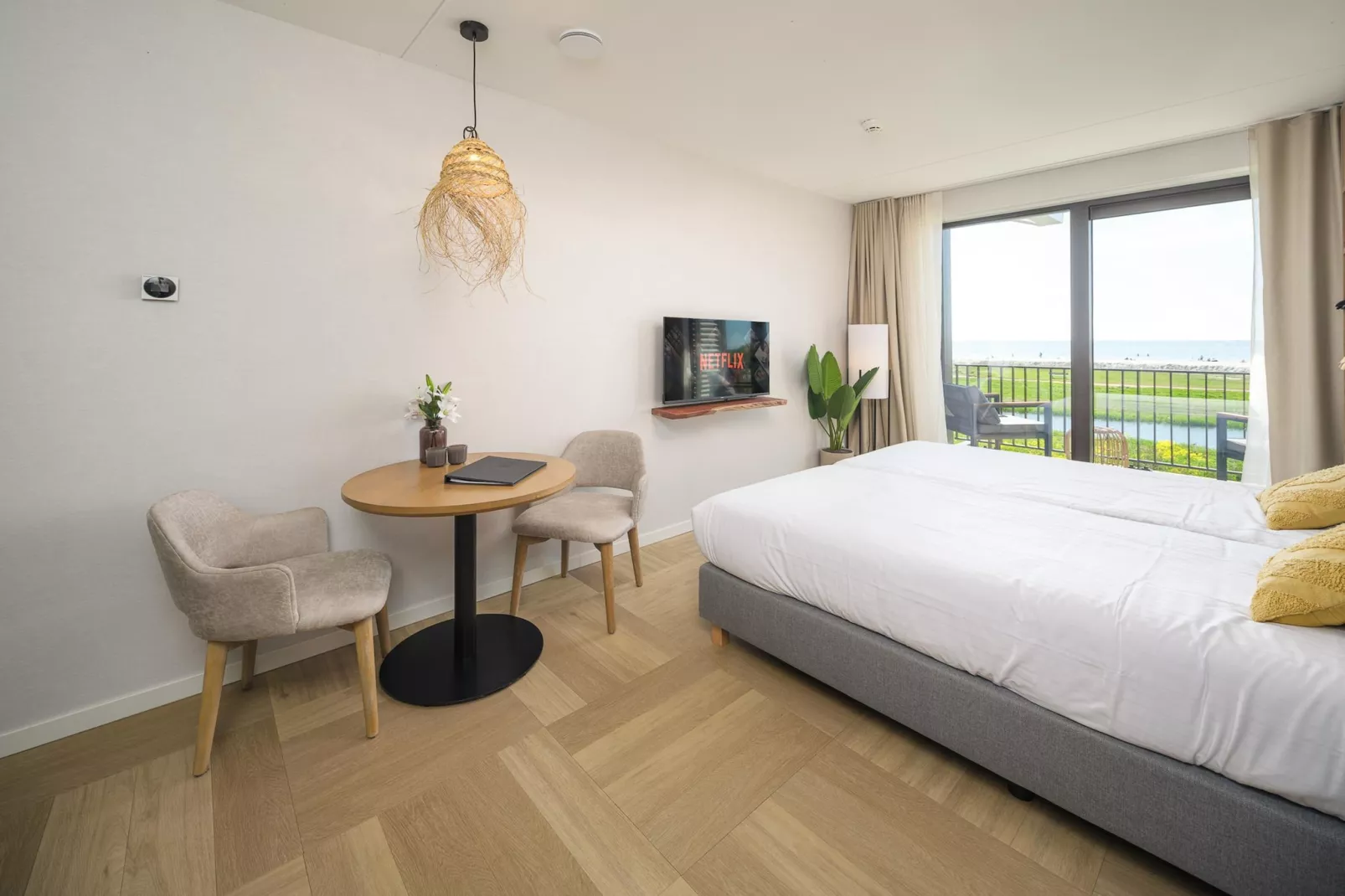 Luxury Beach Studio | 2 Pers. - Slaapkamer