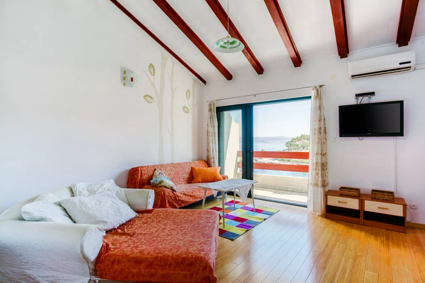 Apartmani Sidrana - Woonkamer