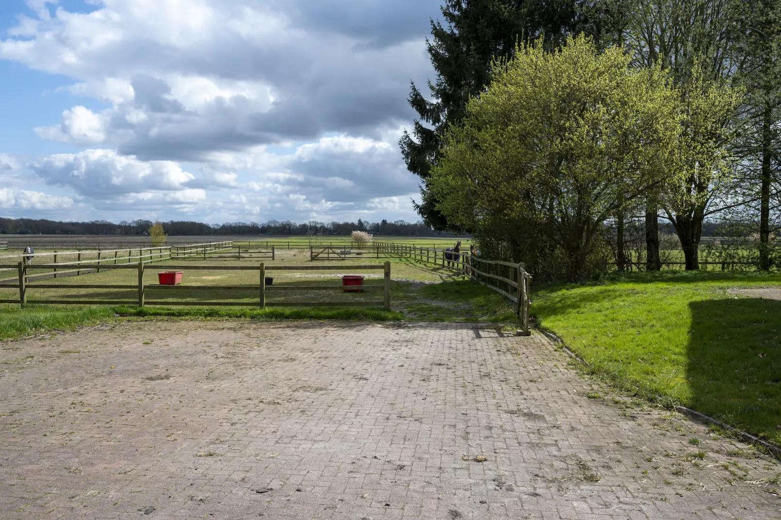 De Kibbelhoeve - Uitzicht zomer