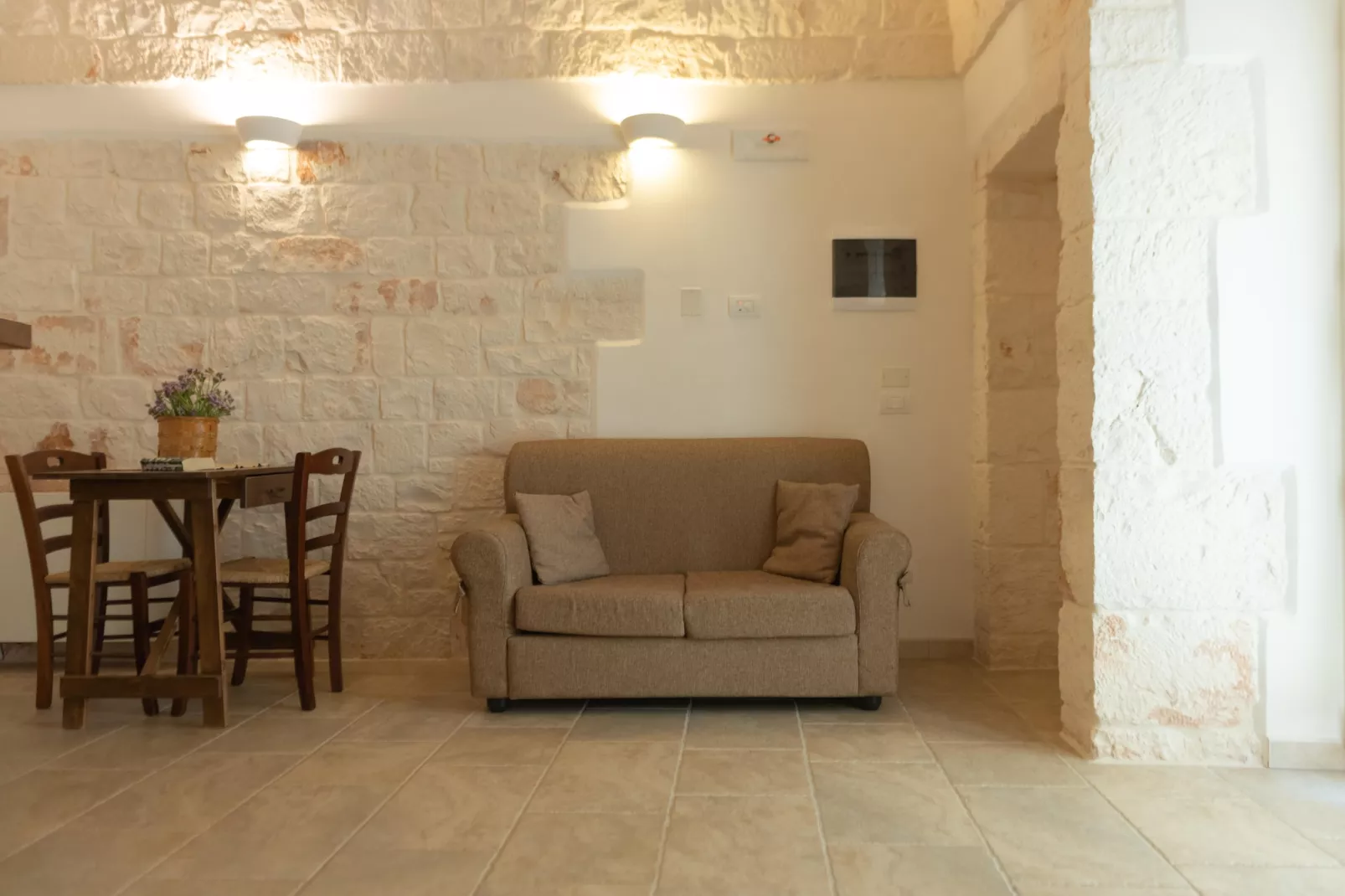 Villa Le Nacchere in Cisternino - Woonkamer