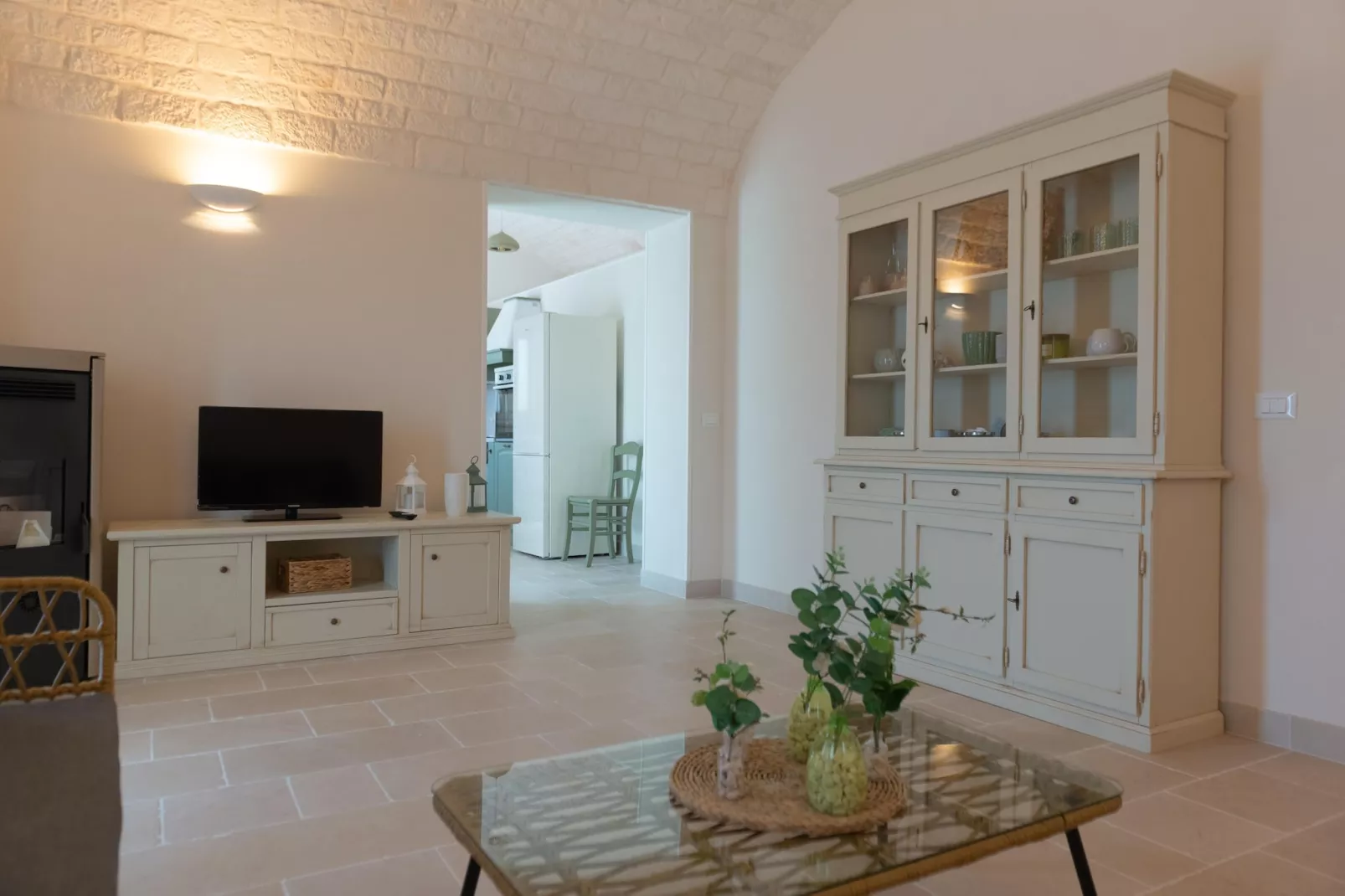 Dimora San Galaro in Ostuni - Woonkamer